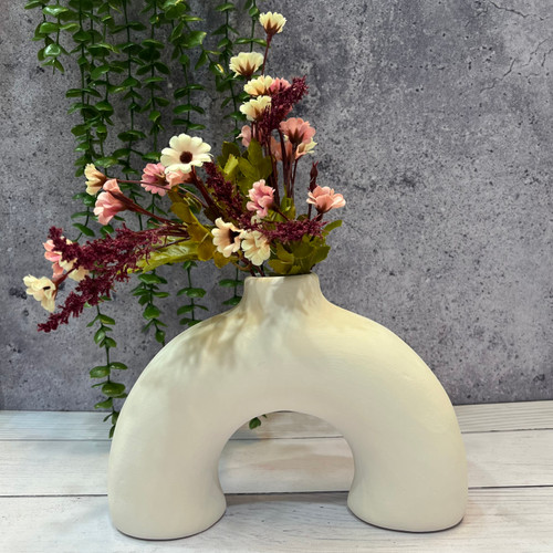 گلدان نیم دونات